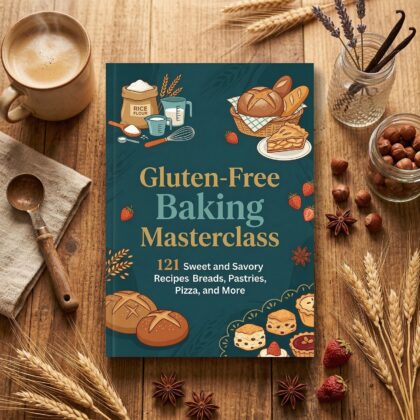 Gluten-Free Baking Masterclass: 121 Sweet and Savory Recipes for Breads, Pastries, Pizza, and More
