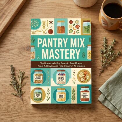 Pantry Mix Mastery: 50+ Homemade Dry Bases to Save Money, Avoid Additives, and Prep Dinner in 20 Minutes