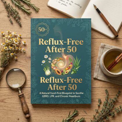 Reflux-Free After 50: A Natural Food-First Blueprint to Soothe GERD, LPR, and Chronic Heartburn