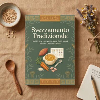 Svezzamento Tradizionale: 100 Ricette Nutrienti e Menu Settimanali per una Crescita Serena