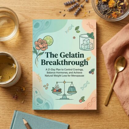 The Gelatin Breakthrough: A 21-Day Plan to Control Cravings, Balance Hormones, and Achieve Natural Weight Loss for Menopause