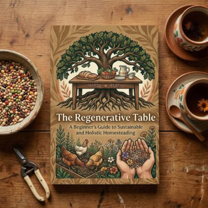 The Regenerative Table: A Beginner's Guide to Sustainable and Holistic Homesteading